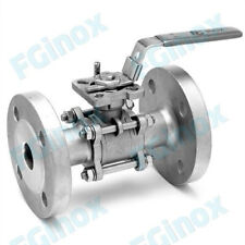 3 PIECES FLANGED BALL VALVE  - FULL BORE - Stainless Steel 316  PN40 PS 40 BARS