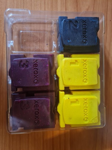 Cubes encre solide xerox - solide,