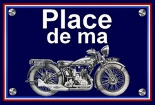 plaque " PLACE DE MA TERROT NL