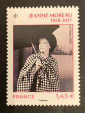 Timbre France 2022 neuf** YT 5577 Jeanne Moreau
