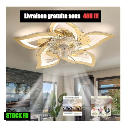 Ventilateur plafond led - ventilateur, de