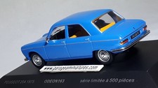 204 BLEU OCEAN PEUGEOT  1967