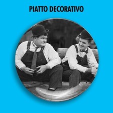 Plat Décoratif Décoratifs Plaque Stan Laurel Oliver Hardy Cinema Laurel Hardy