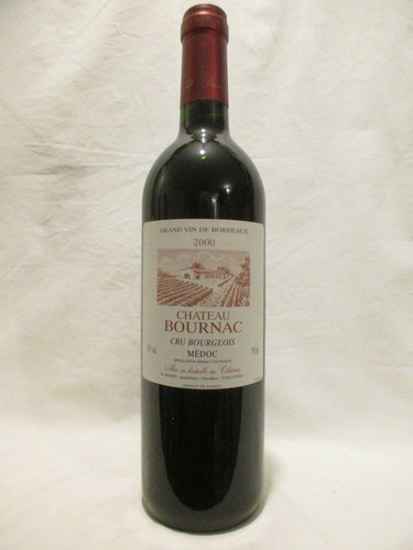 Médoc château bournac cru - château,