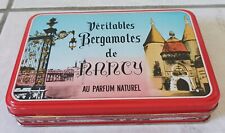 Boite en métal - Véritables Bergamotes de Nancy - REC