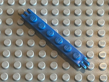 LGO Castle Blue Hinge Plate 1x6 ref 4504 / set 6044 6986 6991 6055 1974 6898