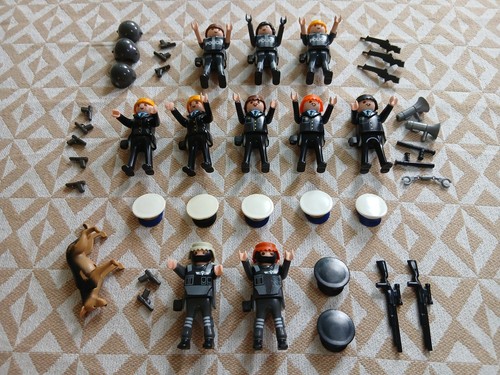 Police playmobil pièces - police, 42