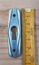 Entrée de serrure   meuble  vintage art déco aluminium