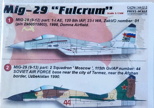 Print scale 144 - scale, 1/144