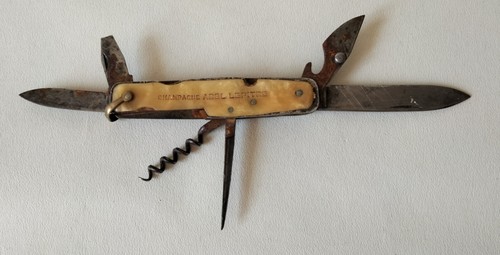 Ancien couteau poche - ancien, de