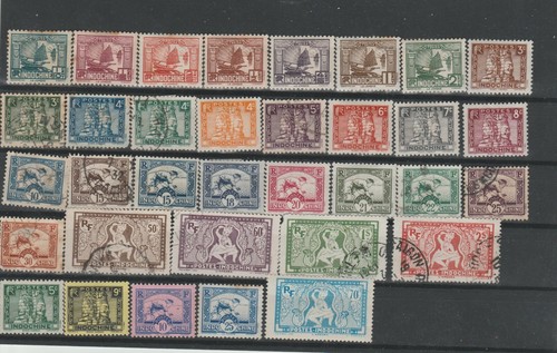Timbres france indochine - france,