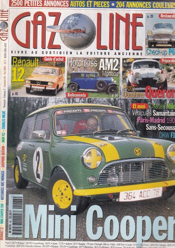 Gazoline mini cooper - gazoline,
