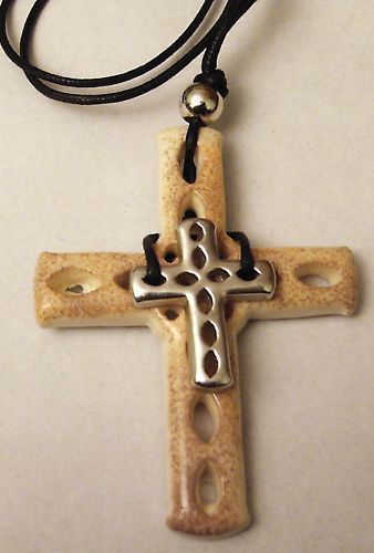 Collier pendentif religieux - collier,
