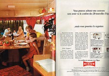 PUBLICITE   1969   DIGUE   caravane  ( 2 pages)