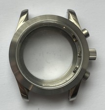 NEUF DE STOCK BOITIER DE MONTRE CHRONOGRAPH VINTAGE @ 40,00 MM @ CHRONO CASE NOS