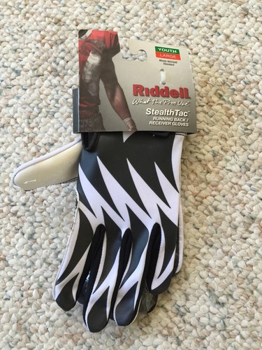 New riddell stealthtac gloves - new,