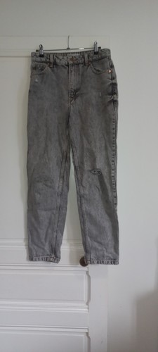 Jean femme gris bershka - , taille
