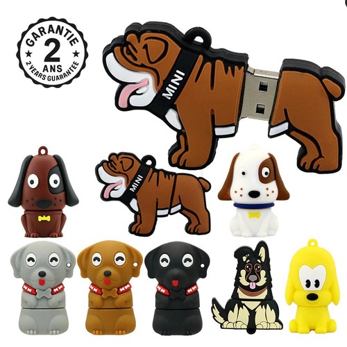 Clé usb chien caniche - clé,