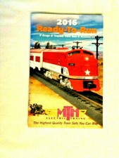 2016 MTH Trains Catalog Ready