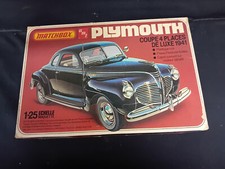 MAQUETTE PLYMOUTH 1941
