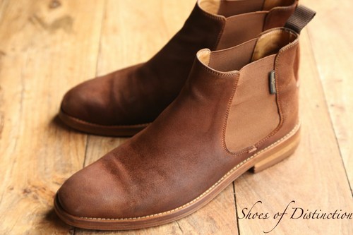 Bottes chelsea daim - en, brut