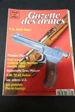 Revue GAZETTE ARMES n°267 1996 roth steyr terry norman eibar cartouche pistolet