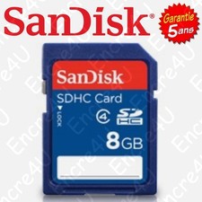 Carte Mémoire SANDISK 8 Gb Go