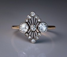Bague ancienne vintage art