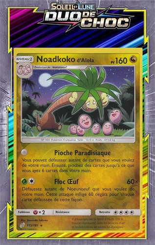 Noadkoko alola - noadkoko, d'alola