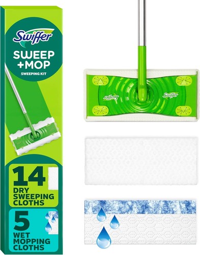 Swiffer sweeper 1 mop - sweeper, 2-in-1