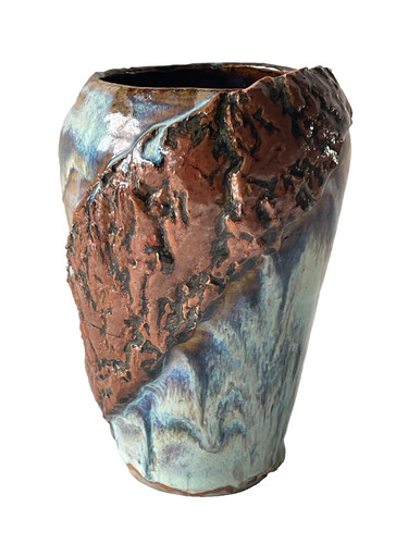 Vase grés flammé - vase, annÉes