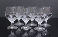 6 verres à Cognac en Cristal