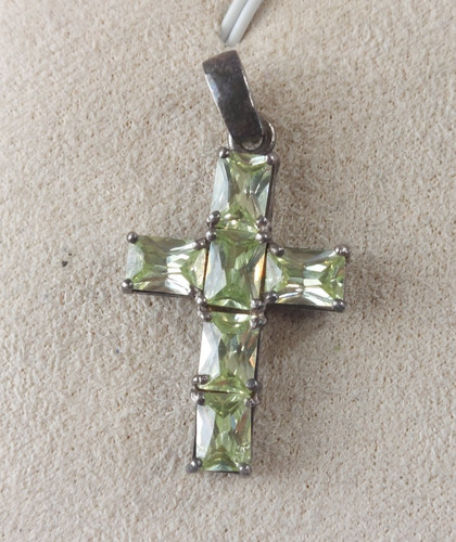 Ancien pendentif croix - pendentif,,