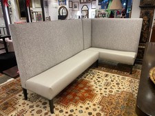 Custom Banquette, two section
