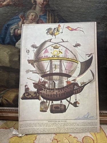 Ancien menu concorde avion - menu,