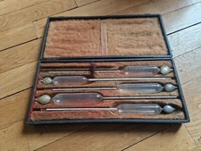 ANCIENNE BOITE DE 5 ALCOOMETRES