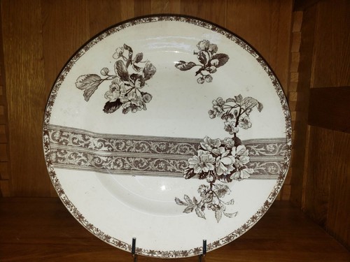 Ancien grand plat bourgeois - plat, e