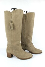 CREEKS Bottes Fourrées Daim Beige taupe T 41 Très bon état