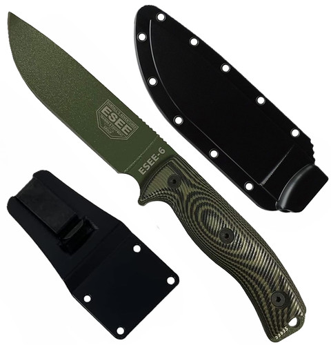 Esee fixed blade knife od - esee-6, |