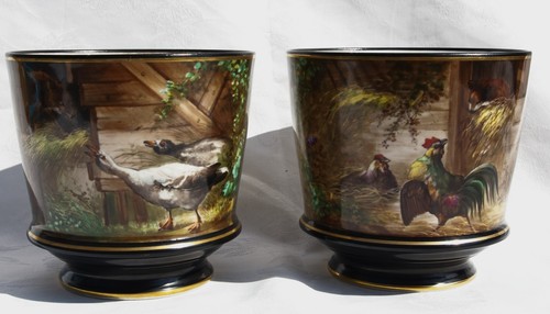 Paire cache pot en - cache-pot,
