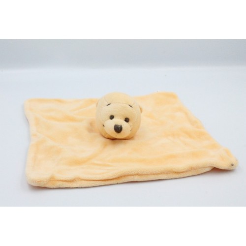 Doudou plat carré orange