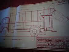 PLAN / SCHEMA - ANCIEN CAMION