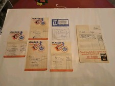 Lot Factures Anciennes Huile