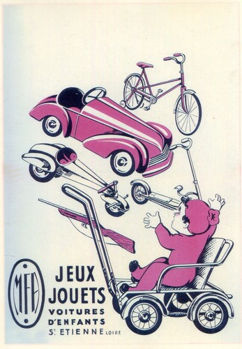Carte pub jeux jouets voitures - pub,