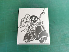 Ensemble autocollant crâne Vespa Lambretta Scooter autocollant vinyle