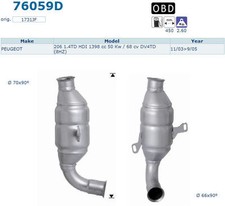 Pot catalytique Peugeot 206