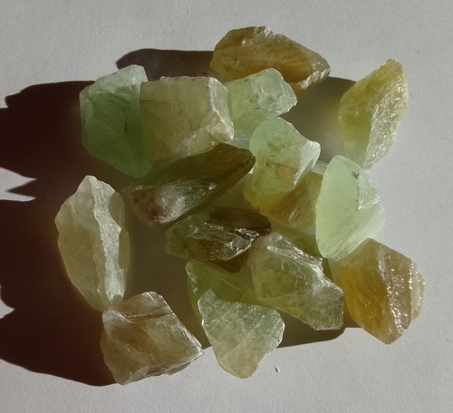 Calcite verte à 7gr - 5, et