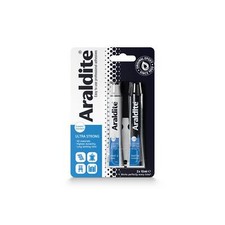 6 X Araldite Époxy Standard Colle Heavy Duty 2 X 15Ml Tubes