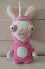 Peluche lapin crétin licorne