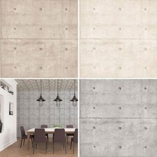 Grunge Béton Blocs Papier Peint - Choisissez Votre Design - Industriel Urbain